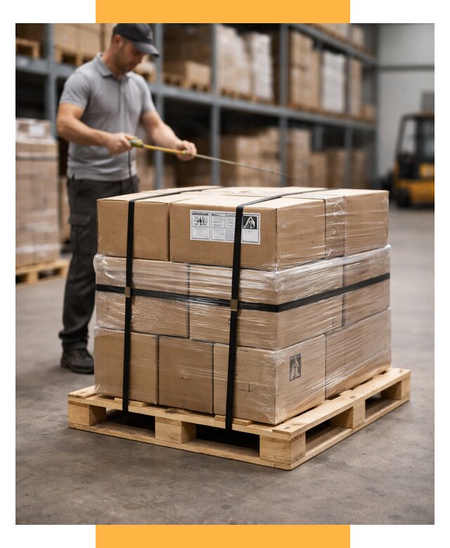 Упаковка и паллетирование грузов от 3564 р. | СетСервис-Ксв