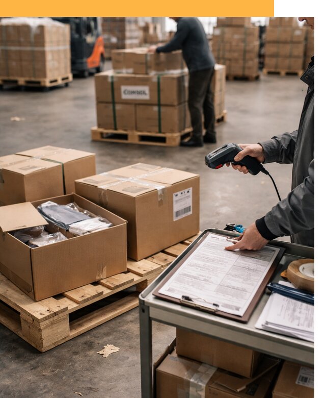 Сборные грузы из Китая: доставка, склад и таможня от 18331