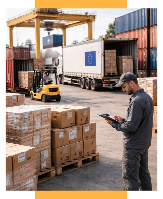 Доставка грузов из Европы от 12221 р., логистика СетСервис-Ксв