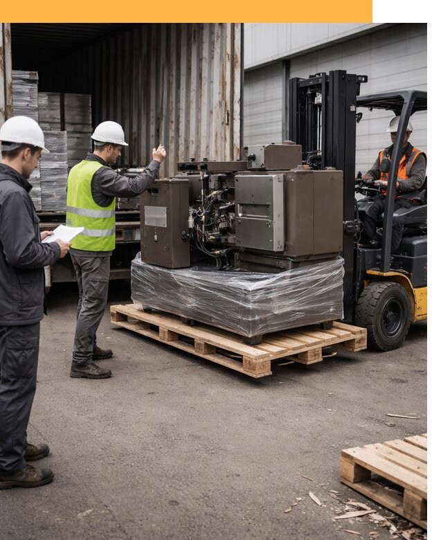 Доставка промышленного оборудования из Европы от 45828