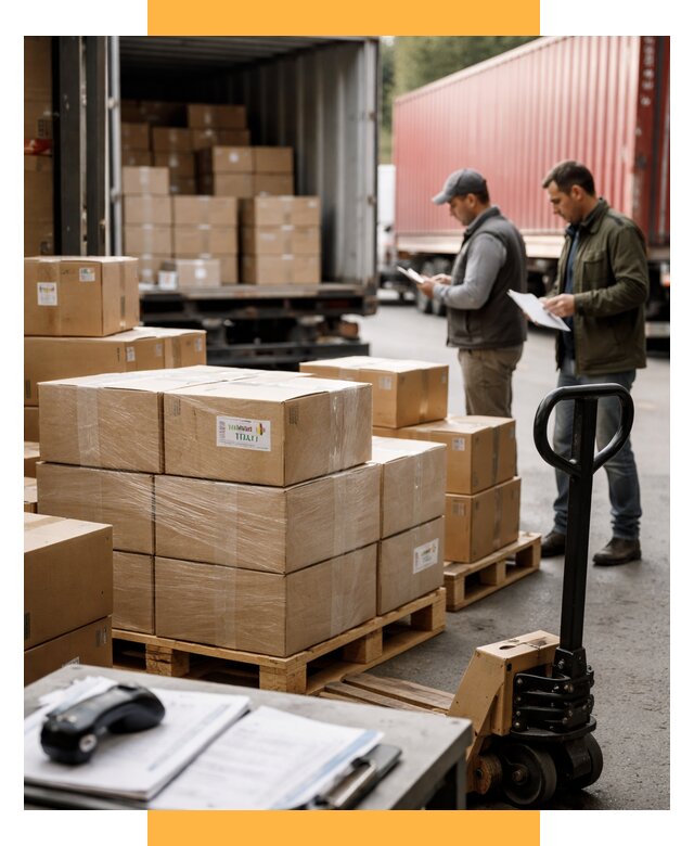 Доставка грузов из Италии в Россию от 18331 р. СетСервис-Ксв