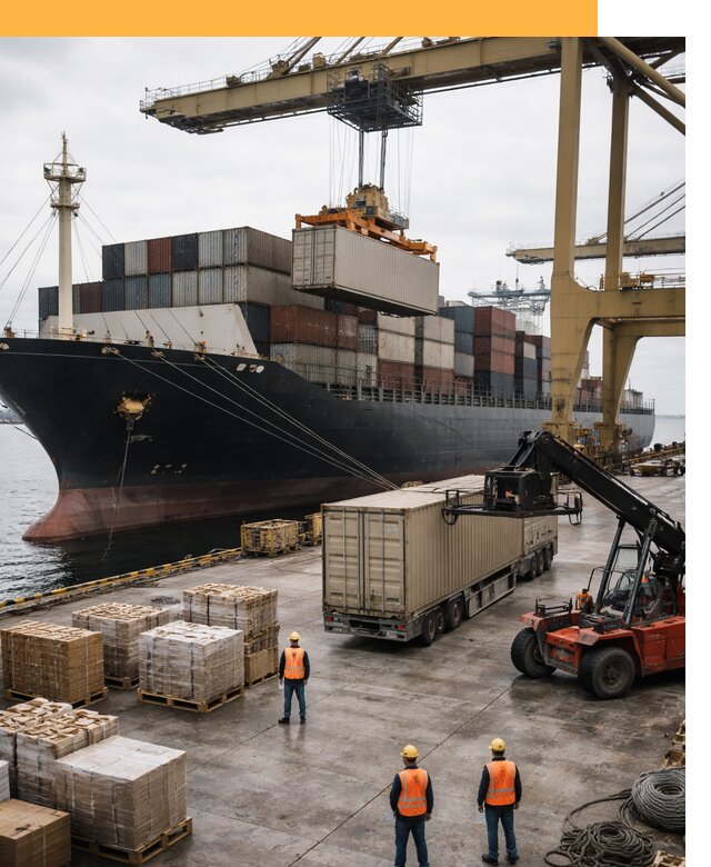 Морские перевозки из Индии: доставка FCL/LCL, таможня от 122208