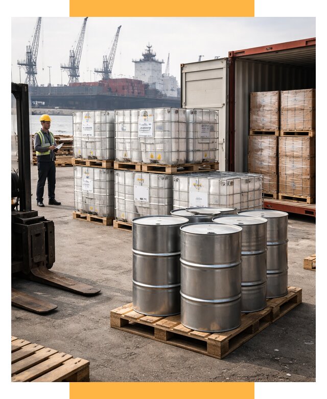 Доставка химического сырья из Индии от 254600 р. | СетСервис-Ксв