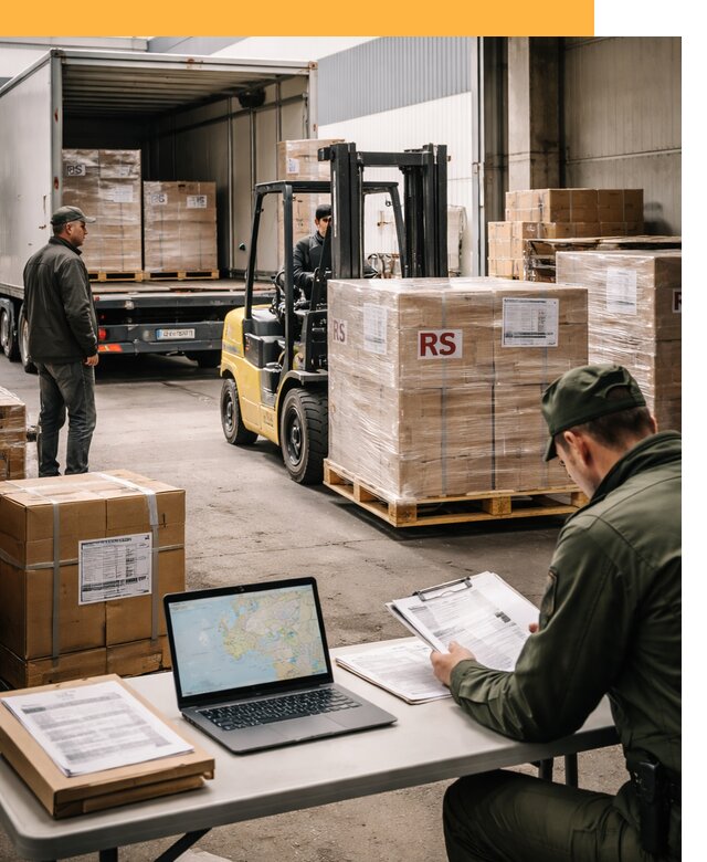 Доставка грузов в Сербию от 45828 руб, международные перевозки