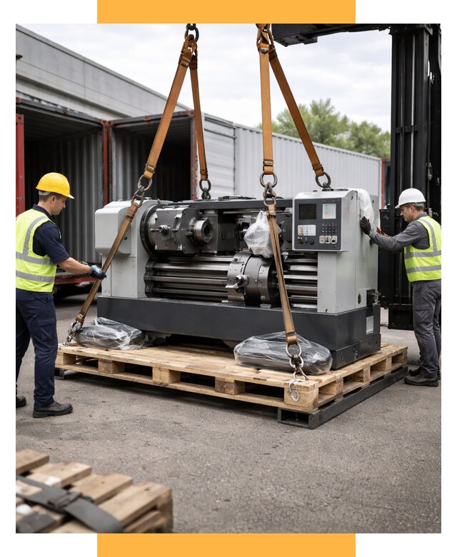 Перевозка станков и таможня от 61104 р. | СетСервис-Ксв логистика