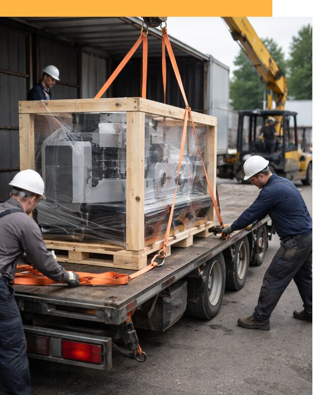 Международная перевозка станков любой сложности от 61104