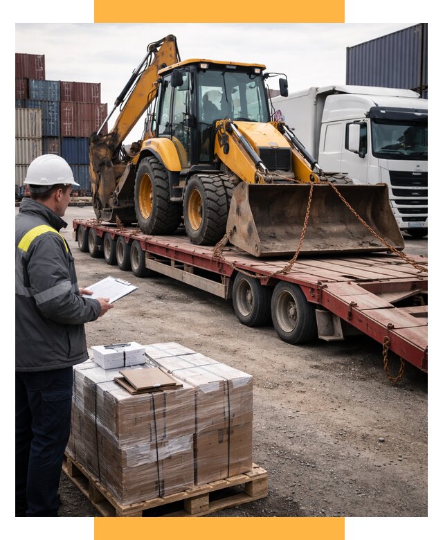 Международная перевозка спецтехники от 45828 р., СетСервис-Ксв