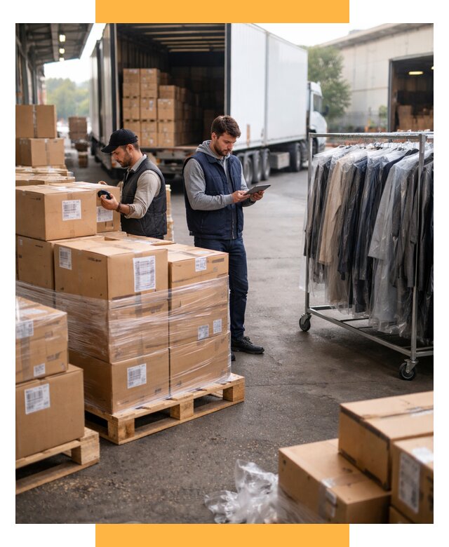 Перевозка и доставка одежды из Китая от 7638 р., СетСервис-Ксв