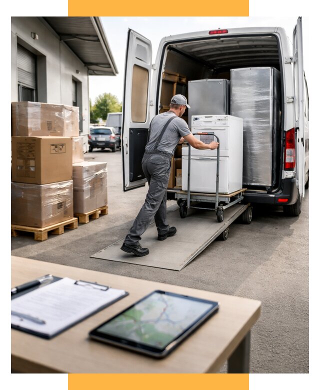 Перевозка бытовой техники от 6620 р. - логистика СетСервис-Ксв