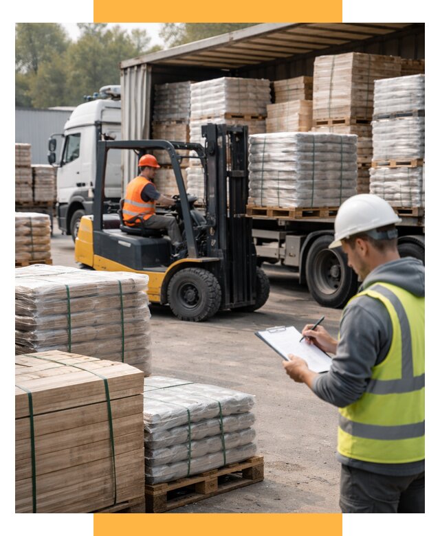 Перевозка строительных материалов от 5601 р. | СетСервис-Ксв