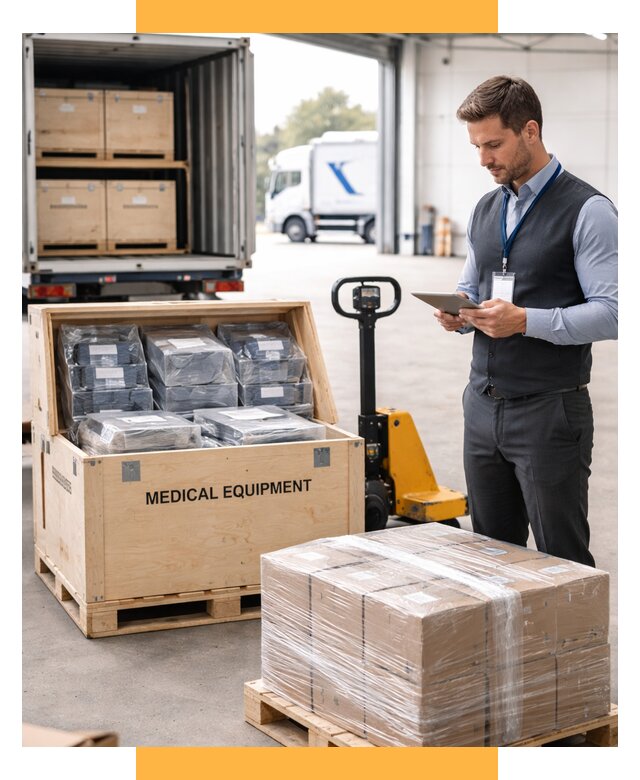 Перевозка медицинского оборудования от 15276 р. в СетСервис-Ксв