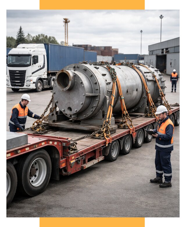 Перевозка тяжеловесных грузов под ключ от 152760 р. | СетСервис-Ксв