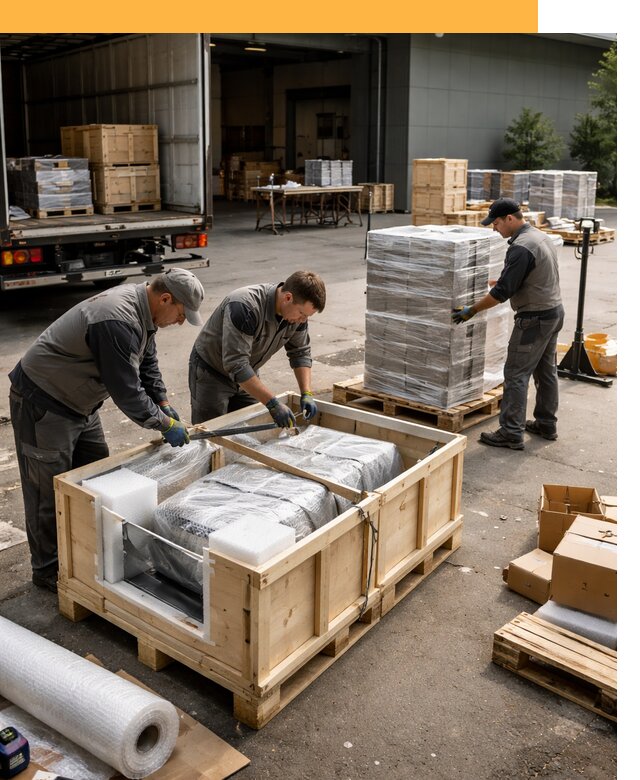 Перевозка выставочных грузов по миру от 25460 руб за м2 с таможней