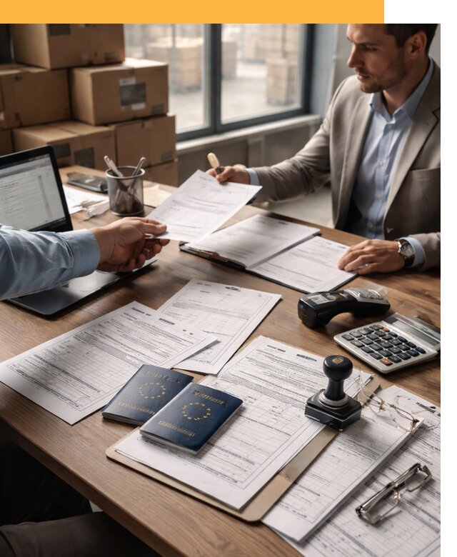 Таможенное оформление грузов из Европы от 8656 руб