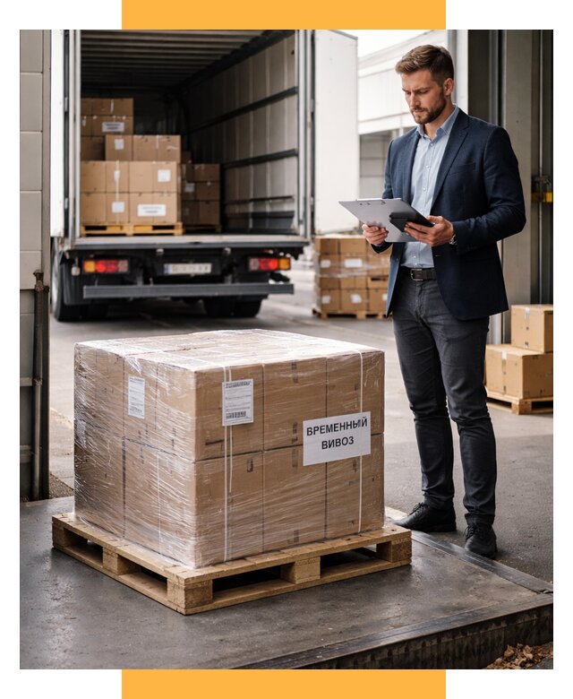 Временный вывоз товаров под ключ от 8147 р. | СетСервис-Ксв