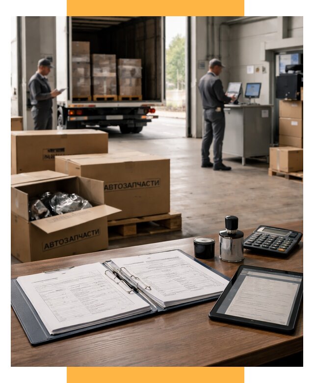 Таможенное оформление автозапчастей под ключ от 8656 р., СетСервис-Ксв