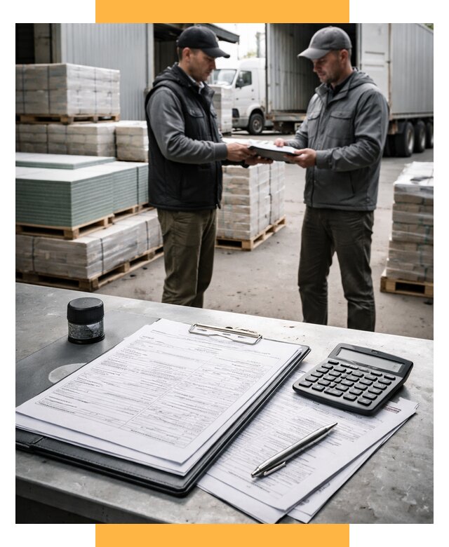 Таможенное оформление стройматериалов от 8656 р. | СетСервис-Ксв