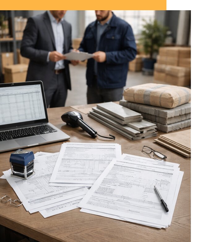 Таможенное оформление строительных материалов от 8656 руб.