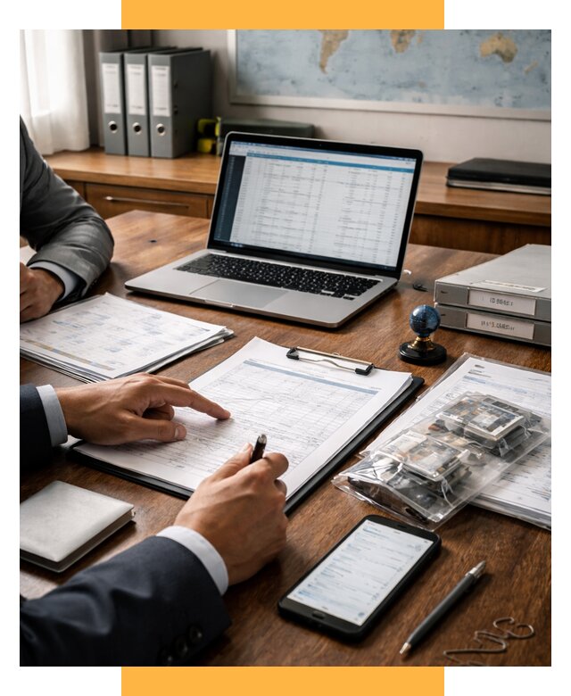 Проверка поставщика за рубежом от 8656 р. | СетСервис-Ксв аудит